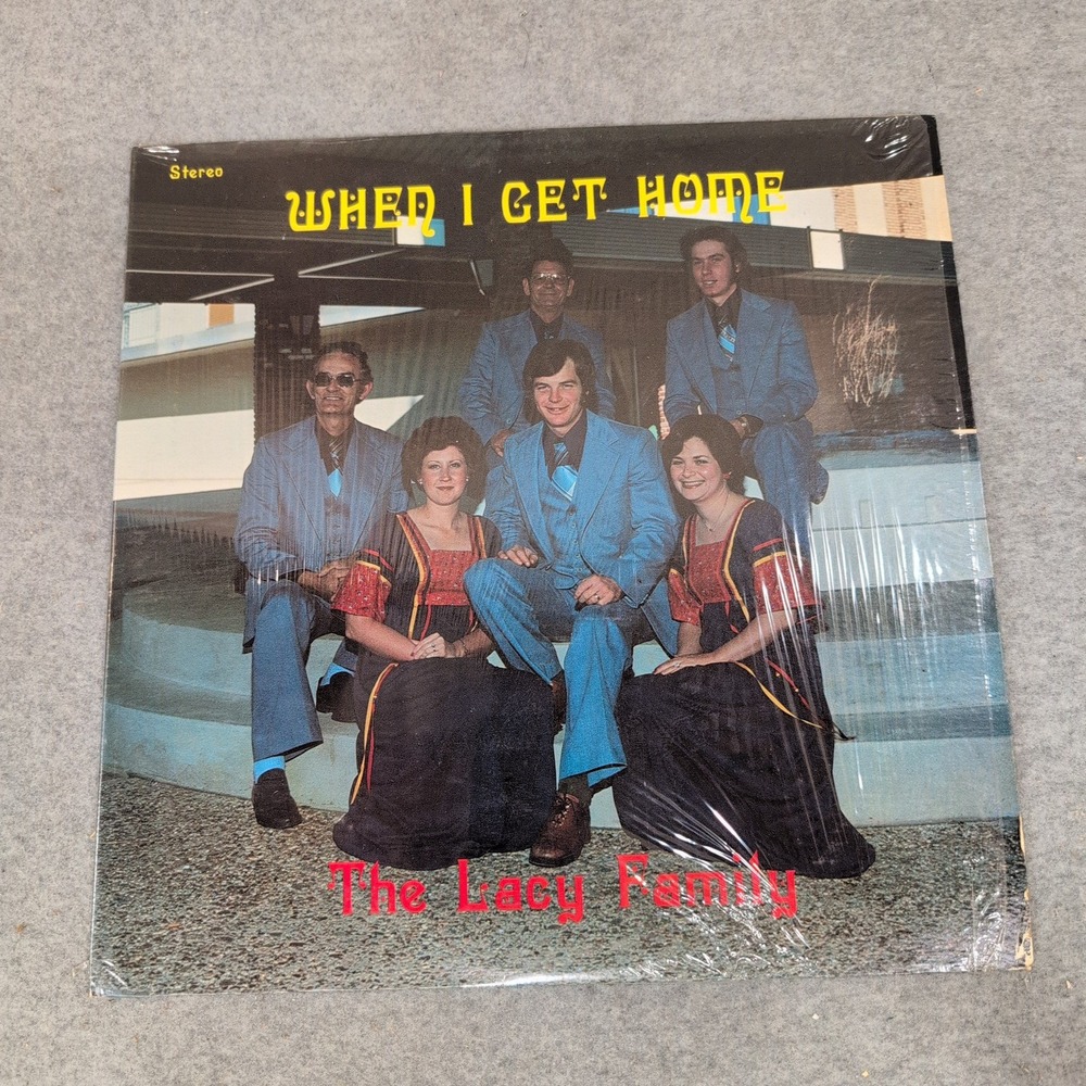 The Lacy Family When I Get Home Gospel Vinyl LP Prestige Productions PP-77-127 - Picture 1 of 2